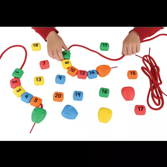 1–20 Lacing Snakes – Number Recognition & Fine Motor