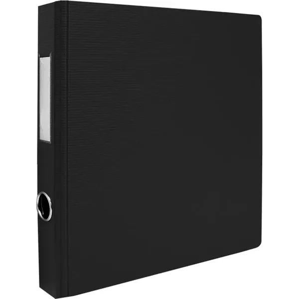1,5" D-RING BLACK POLY BINDER (GCIPGR1415BK)