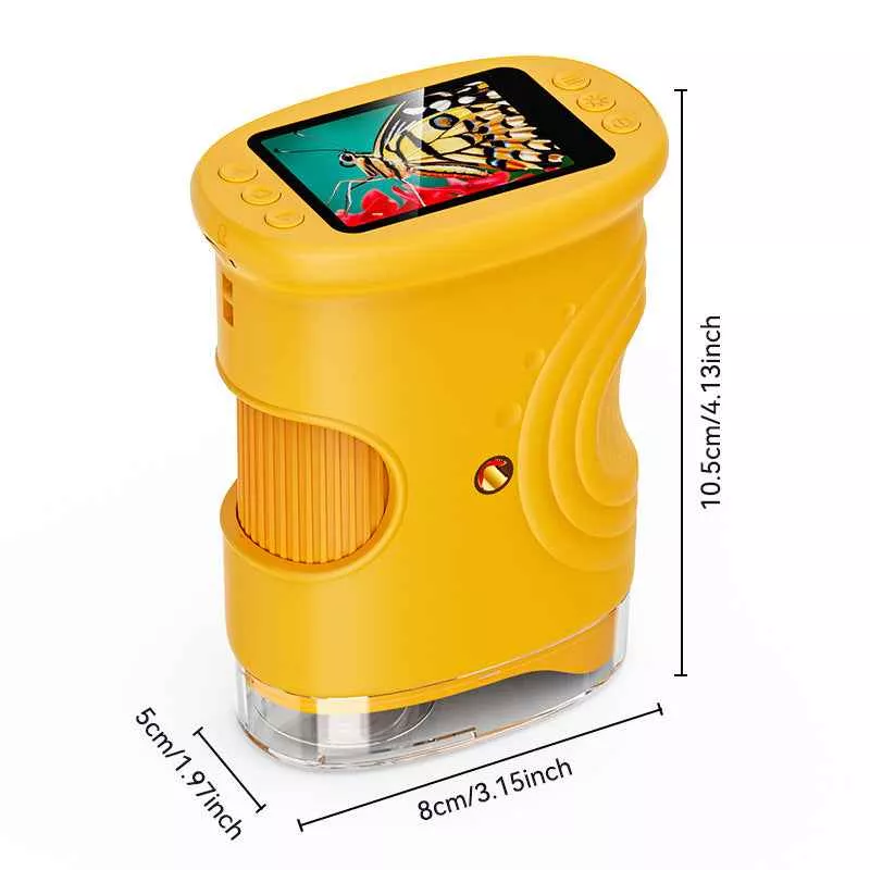 1000X Handheld Digital Microscope for Kids