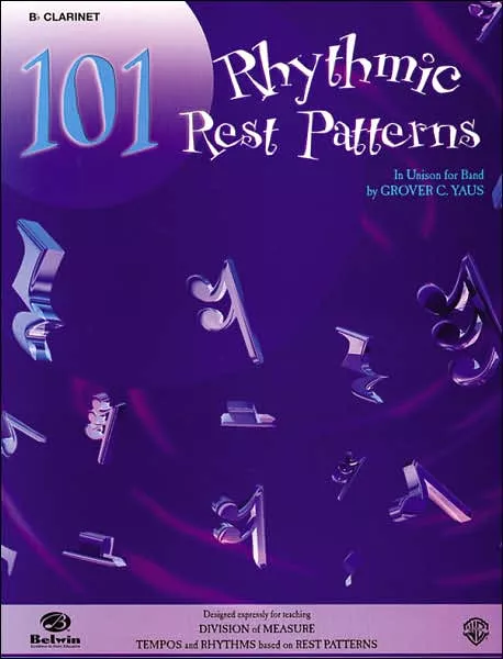 101 Rhythmic Rest Patterns: B-flat Cornet (Trumpet)
