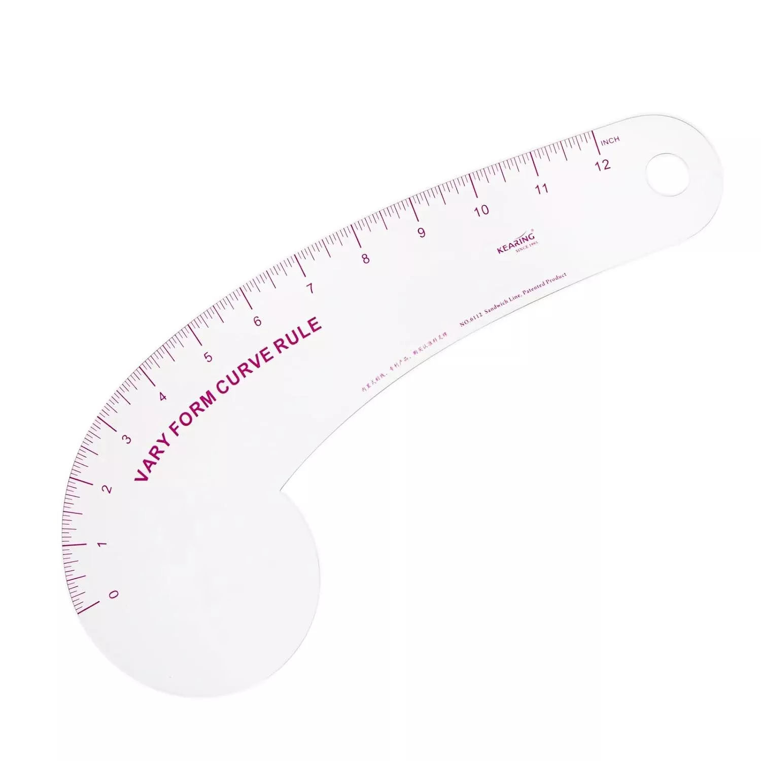 12Inch Vary Form Curve Ruler for Measuring Sewing Design Making