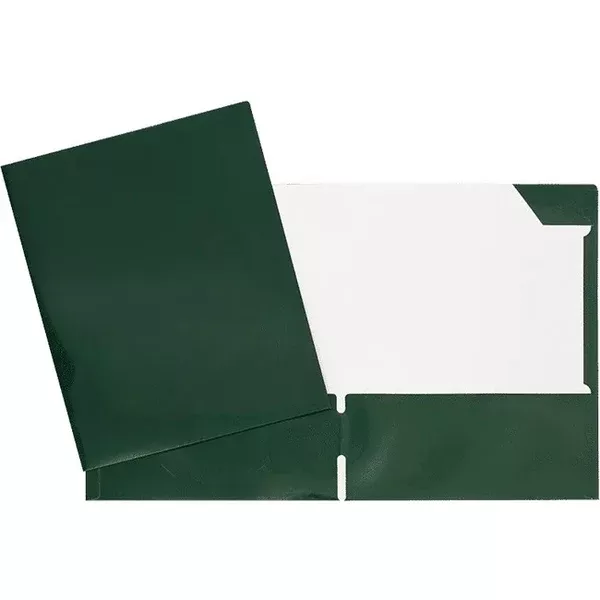 2 POCK. D.GREEN LAMIN. REPORT COVER (GCI34400DGN)