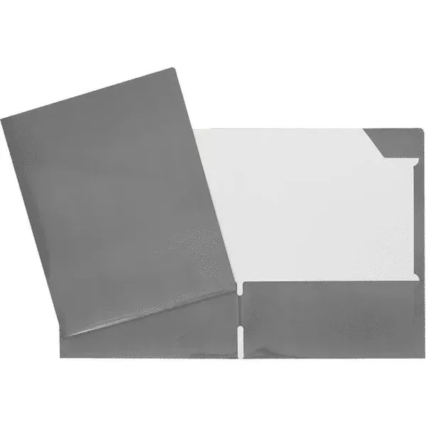 2 POCK. GREY LAMIN. REPORT COVER (GCI34400GY)