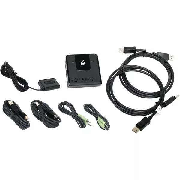 2-PORT DISPLAYPORT KVM (IOGGCS62DP)