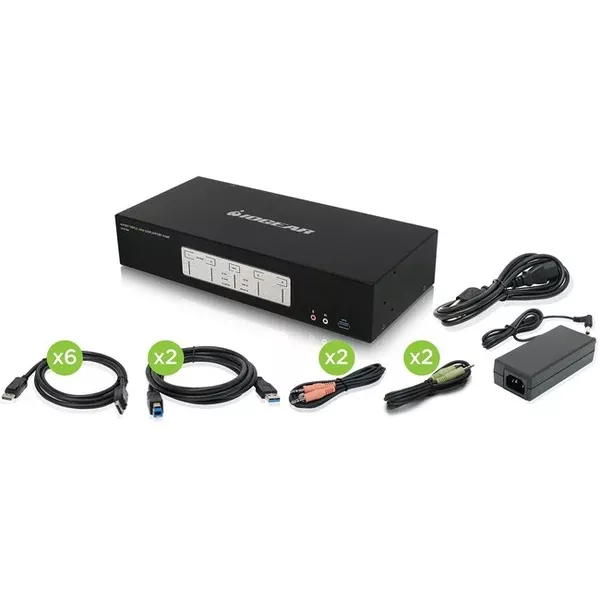 4-PORT DISPLAYPORT KVMP SWITCH (IOGGCS1964)