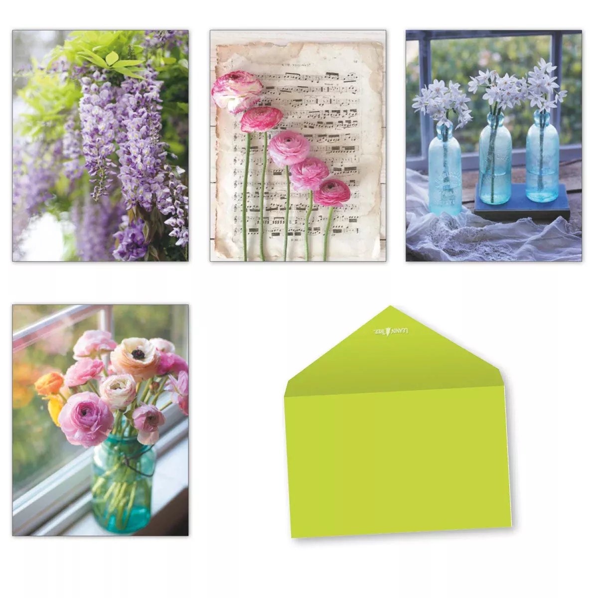 Among the Flowers by Claire Brocato | LightheartedGreeting Card Assortment