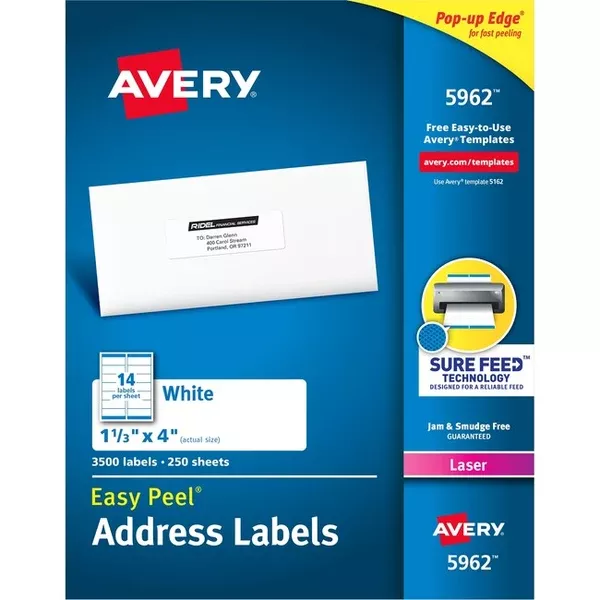 Avery Easy Peel Address Label (AVE05962)