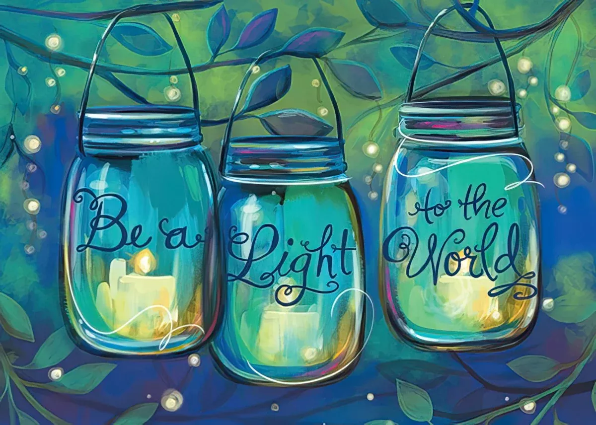 Be a Light to the World Inspirational Magnet - General Decor | InspiringMagnet