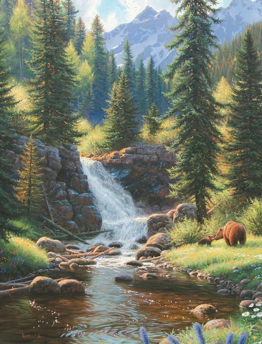 Bear-y Beautiful Scenery | Lighthearted Blank Notecard Set