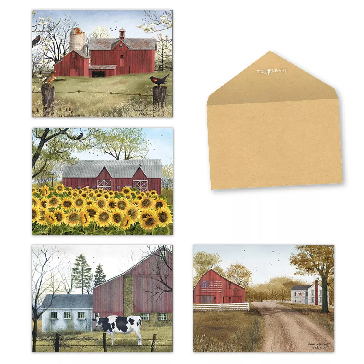 Billy Jacobs Country Charm Note Card Assortment| LightheartedGreeting Card