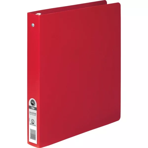 BINDER R-RING POLY1"*RED (ACC39719)