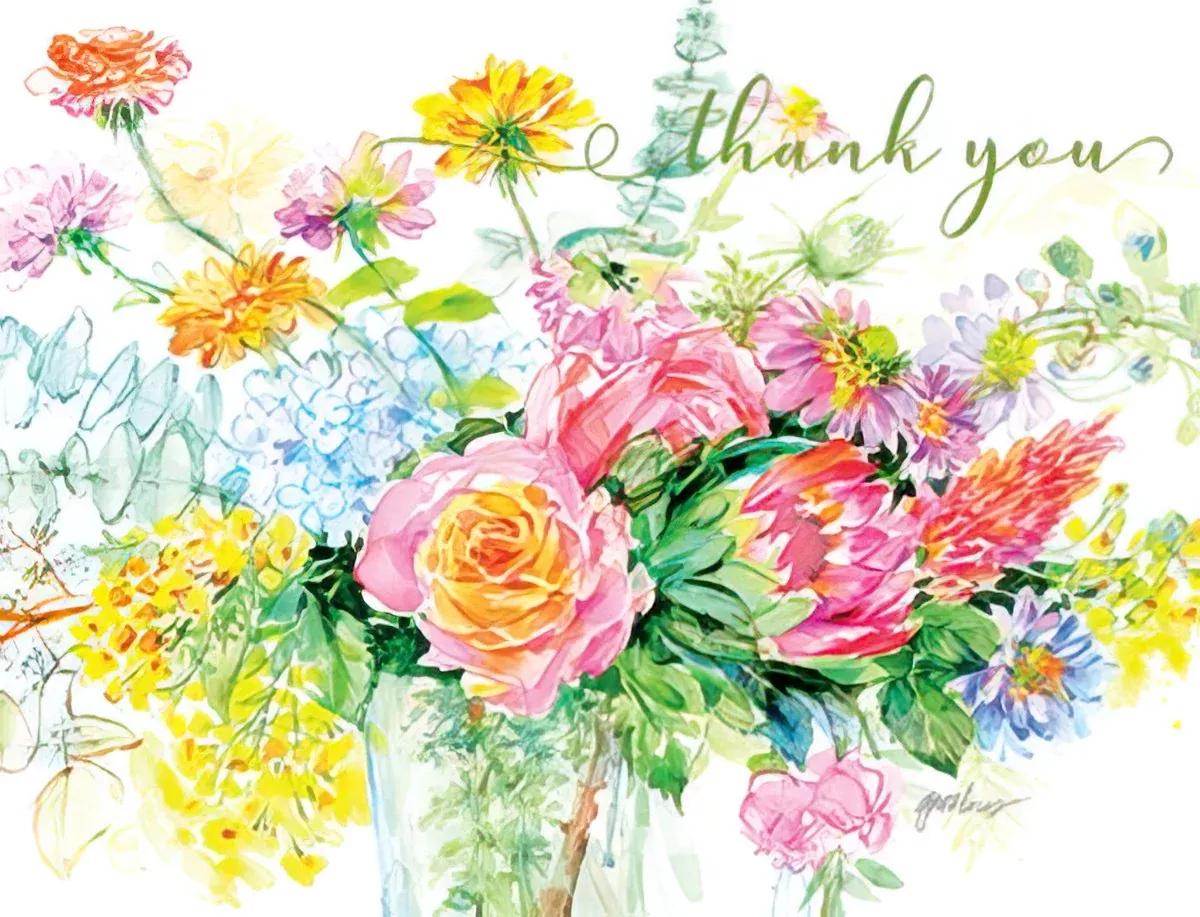 Bloom & Pen Set | Heartfelt Blank Note Card Set