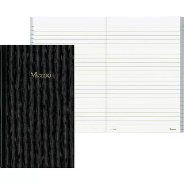 Blueline Glue Binding Side Open Memo Book (BLIA385)