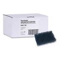 Boardwalk 88BWK HD 3.5 in. x 5 in. Extra Heavy-Duty Scour Pad - Dark Blue (20/Carton)