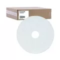 Boardwalk BWK4016WHI 16 in. Diameter Polishing Floor Pads - White (5/Carton)
