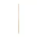 Boardwalk BWK833 1.13 in. Diameter x 54 in. Lacquered Wood Lie-Flat Screw-In Mop Handle - Natural