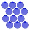 Boardwalk FGVIN-F-012I072M-81 1.8 oz. Urinal Screen - Tutti Frutti Scent, Blue (1-Dozen)