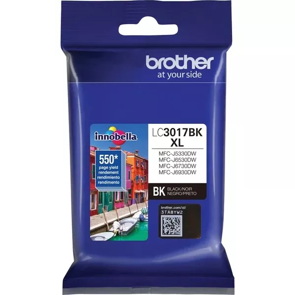 Brother Innobella LC3017BK Original Ink Cartridge - Black (BRTLC3017BKS)