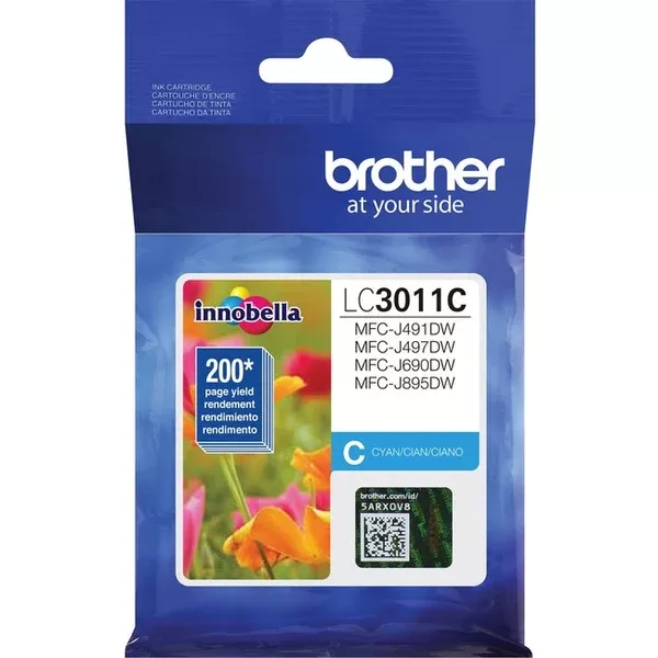 Brother LC3011CS Original Ink Cartridge - Single Pack - Cyan (BRTLC3011CS)
