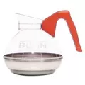 BUNN 06101.0101 64 oz. Easy Pour Decanter - Orange Handle