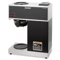 BUNN 33200.0000 2-Burner 12-Cup Pourover Coffee Brewer - Stainless Steel/Black