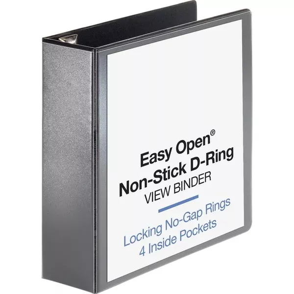 Business Source Locking D-Ring View Binder (BSN26962)