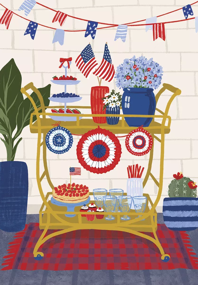 Celebrating With You All The Things That Make Life Sweet America 250 Friendship/Care & Concern Card