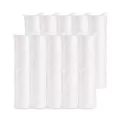 Dart 6JL Vented Plastic Lids for 3.5 oz to 6 oz. Foam Containers - White (1000/Carton)