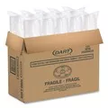 Dart 8SL Plastic Cold Cup Lids for 8 oz. to 9 oz. Cups - Translucent (100 Pack, 10 Packs/Carton)