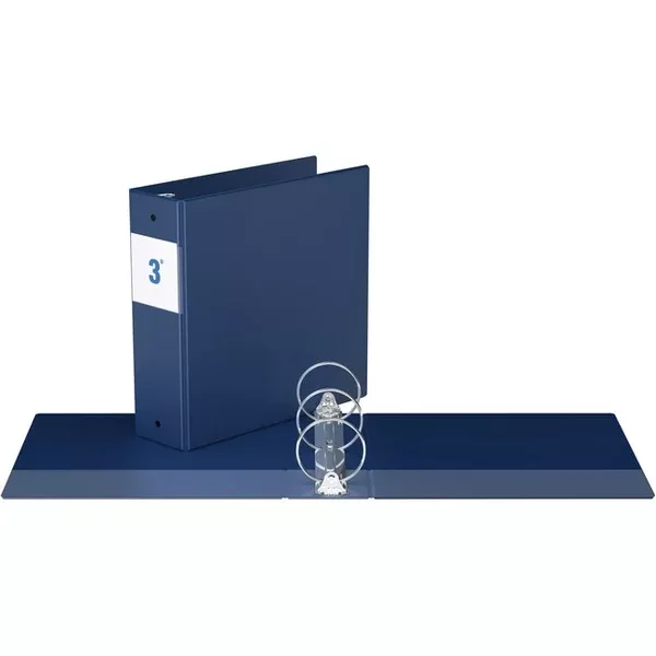 Davis Group Premium Economy, Round Ring, Binder, (Royal Blue, 3") (RGO231492)