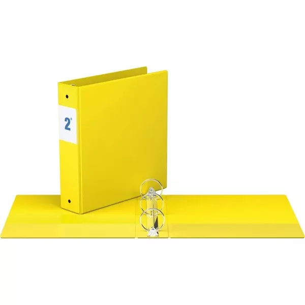 Davis Group Premium Economy, Round Ring, Binder, (Yellow, 2") (RGO231305)