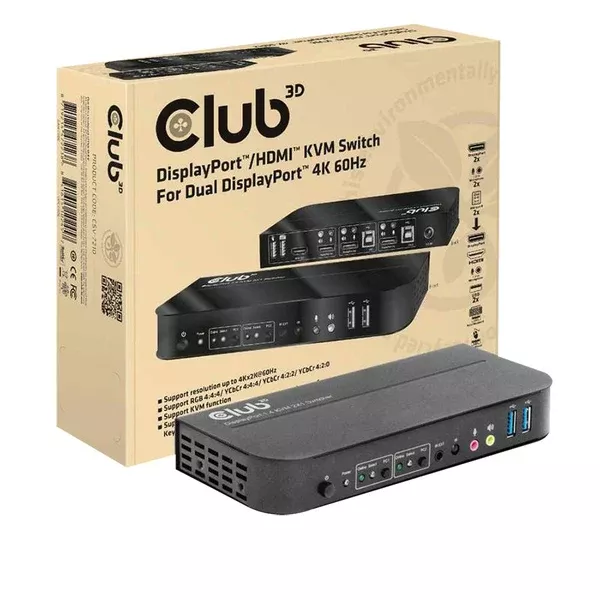 DISPLAY PORT/HDMI HUB (CBBCSV-7210)