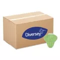 Diversey Care EKS-2G-12 ekcoscreen Urinal Screens - Apple Scent, Green (12/Carton)