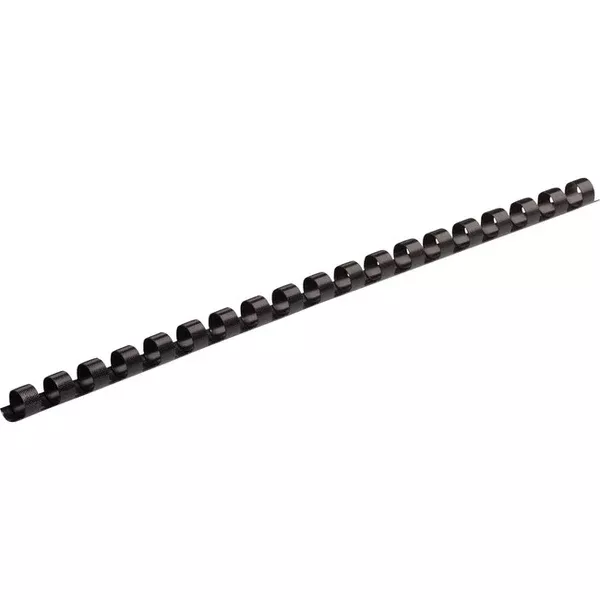 Fellowes Plastic Binding Combs - Black, 5/16" Diameter (FEL52507)