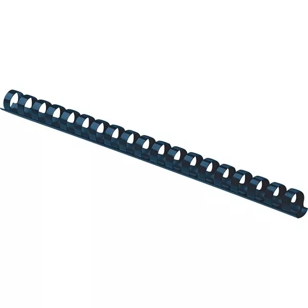 Fellowes Plastic Binding Combs - Navy, 3/8" Diameter (FEL52505)