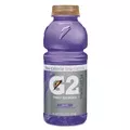 Gatorade QUA20406 G2 Perform 02 20 oz. Bottle Low-Calorie Thirst Quencher - Grape (24/Carton)