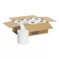 Georgia Pacific Professional 28124 SofPull 7.8 in. x 15 in. 1-Ply Center-Pull Perforated Paper Towels - White (320/Roll, 6-Rolls/Carton)