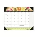 House of Doolittle 149 22 in. x 17 in. 12-Month (Jan-Dec 2026) Recycled Desk Pad Calendar - White Sheets/Black Binding/Corners