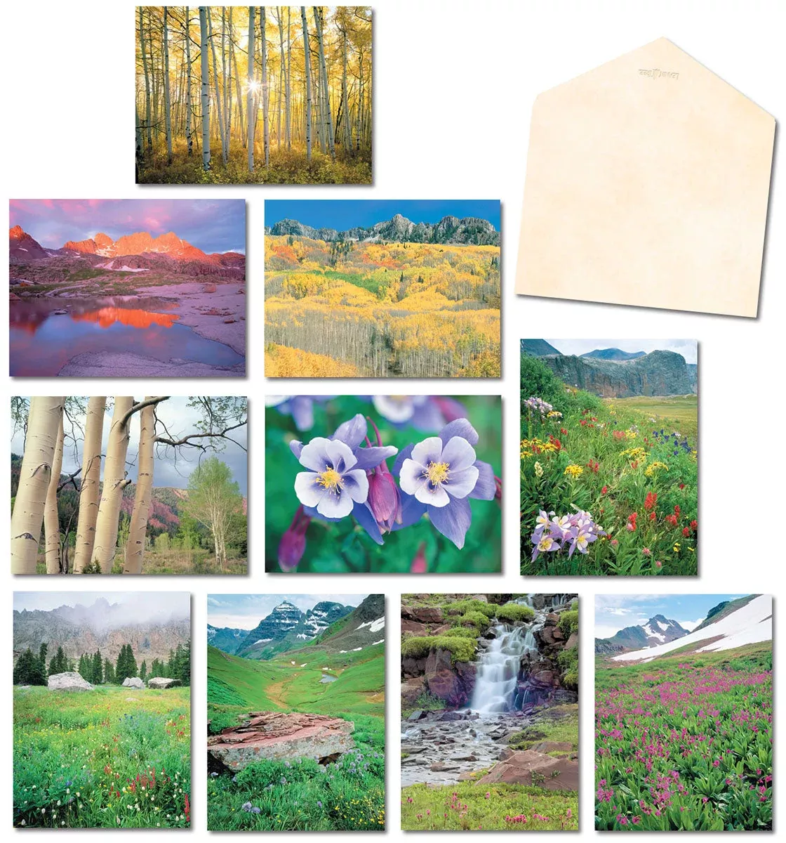 John Fielder's Colorado General Blank Cards Assortment | InspiringGreeting Card Assortment