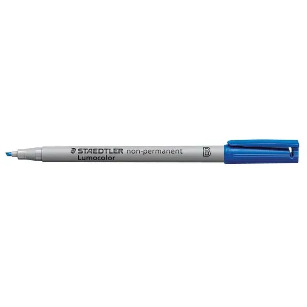 LUMO.MARKER CHISEL WASH.BLUE (STD312-3)