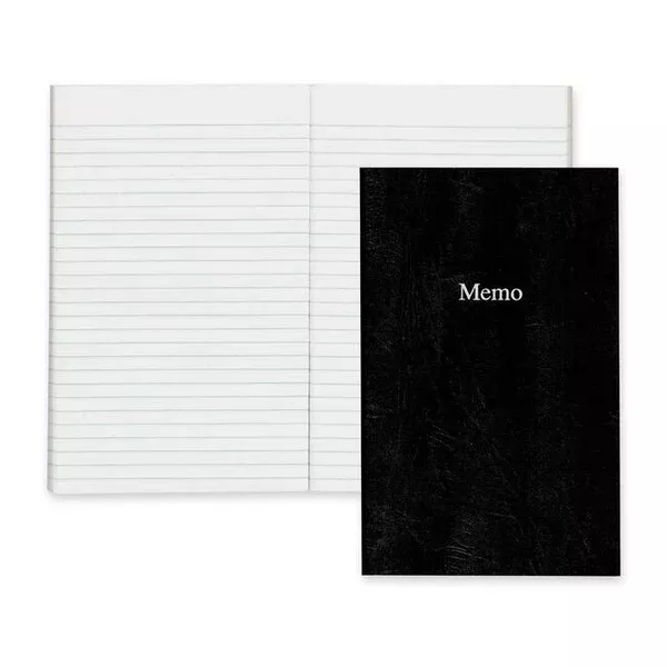 MEMO BK 7.5x4.75 RLD 192p*BLCK (BLIA565)