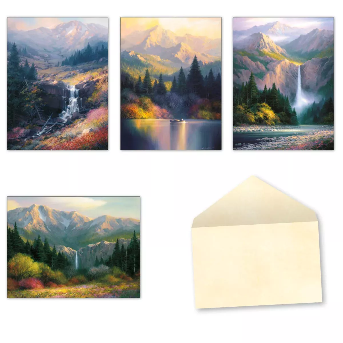 Mountain Majesty by Charles Pabst | InspiringNote Card Assortment