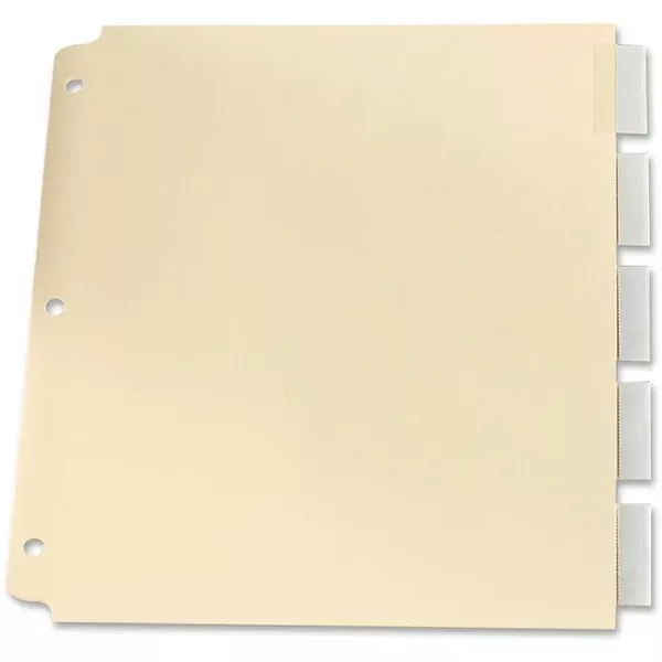 Oxford Loose Leaf Index Tab (OXFR215-5C)