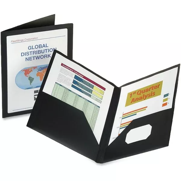 Oxford ViewFolio Letter Pocket Folder (OXF57442C)
