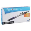 Paper Mate 89465A Bold 1.4 mm Profile Retractable Ballpoint Pen - Black Ink, Translucent Black Barrel (1-Dozen)