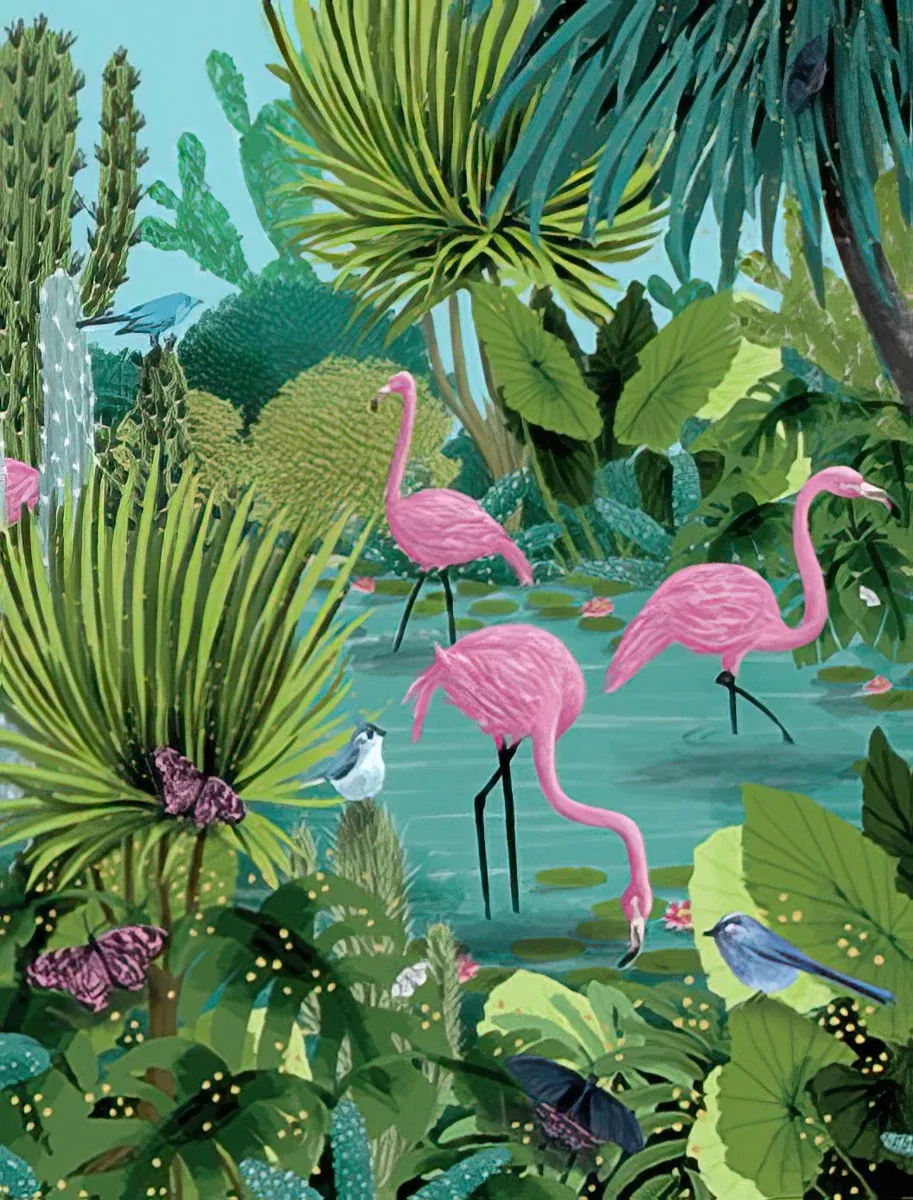 Pink Paradise Cards | Lighthearted Blank Note Card Set
