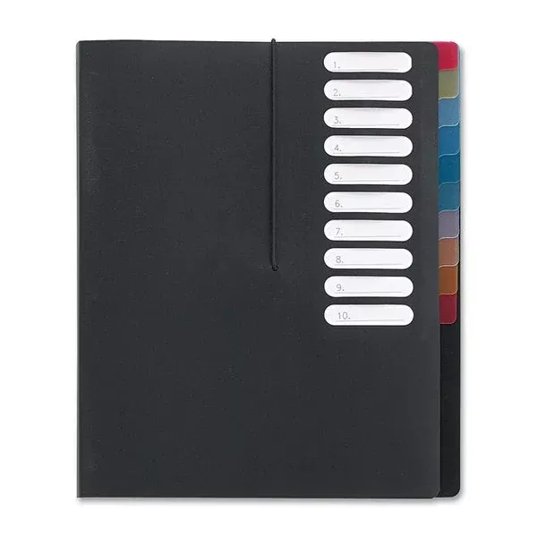 PROJECT FILE LETTER 10TAB*BLK (VLB30210)
