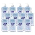 PURELL 3023-12 20 oz. Pump Bottle Advanced Hand Sanitizer Refreshing Gel - Clean Scent (12/Carton)