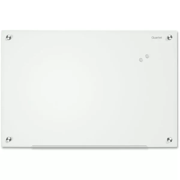 Quartet Infinity Magnetic Glass Dry-Erase Board, White, 6' x 4' (QRT20116)