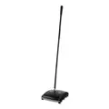 Rubbermaid Commercial FG421388BLA 44 in. Steel/Plastic Handle Dual Action Sweeper - Black/Yellow